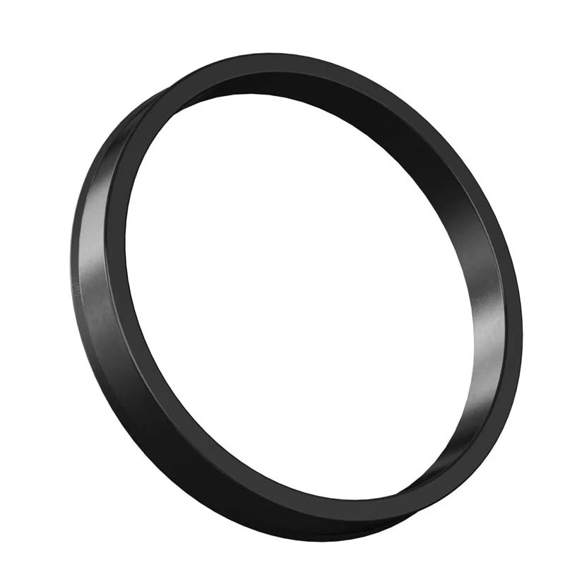 O anel central do cubo em liga de alumínio preto é a solução definitiva para melhorar o ajuste das rodas, a segurança e o desempenho de direção